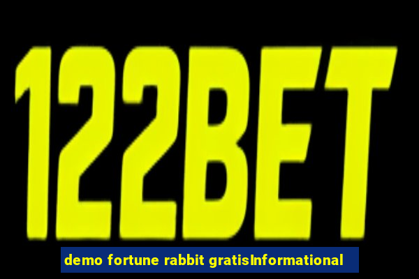 demo fortune rabbit gratisInformational